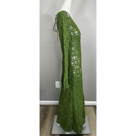 NWT Significant Other Womens Imogen Crocheted V Neck Maxi Dress Size 8 $422 - Picture 8 of 9